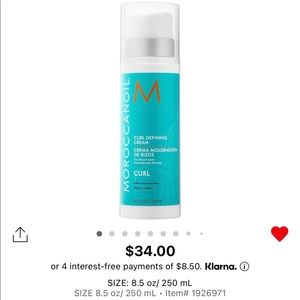 NEW! MOROCCANOIL CURL DEFINING CREAM